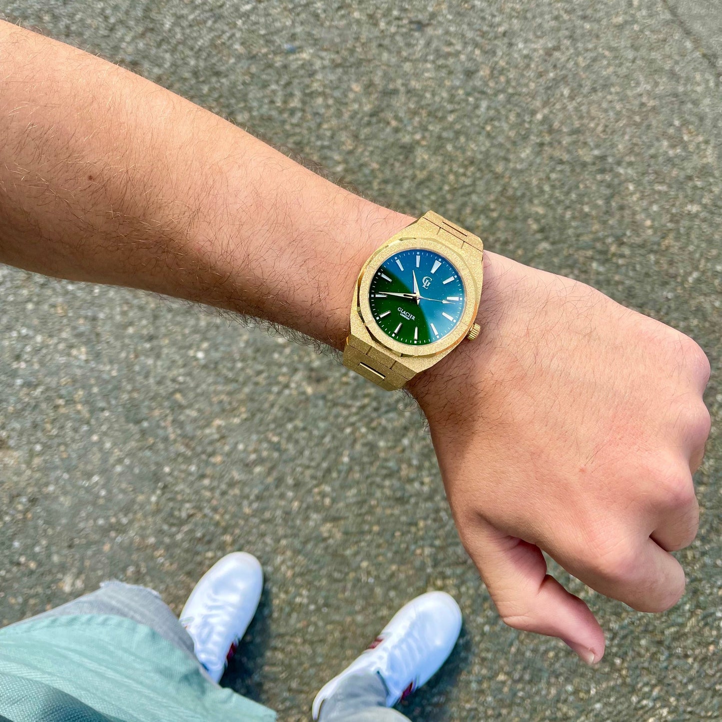 Gold Frosted Stardust Watch